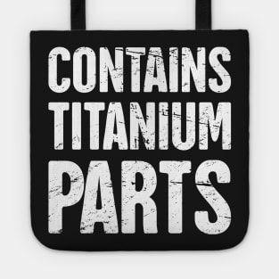 Contains Titanium Parts | Joint Surgery Design Tote