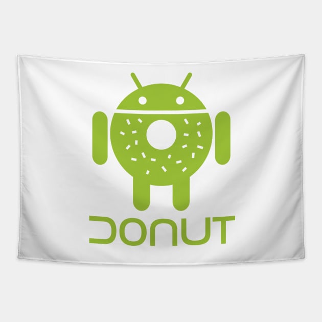 Droid Donut 1 Tapestry by hardwear