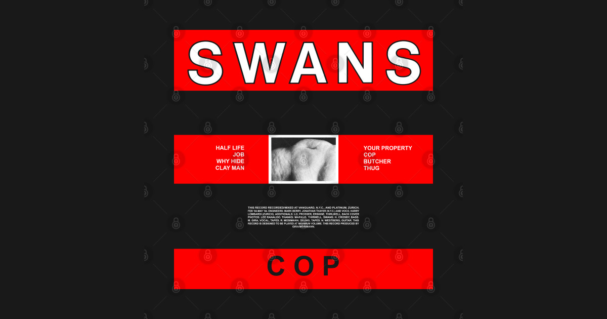 Swans Cop Swans T Shirt Teepublic 2991