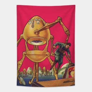 Vintage Science Fiction Tapestry