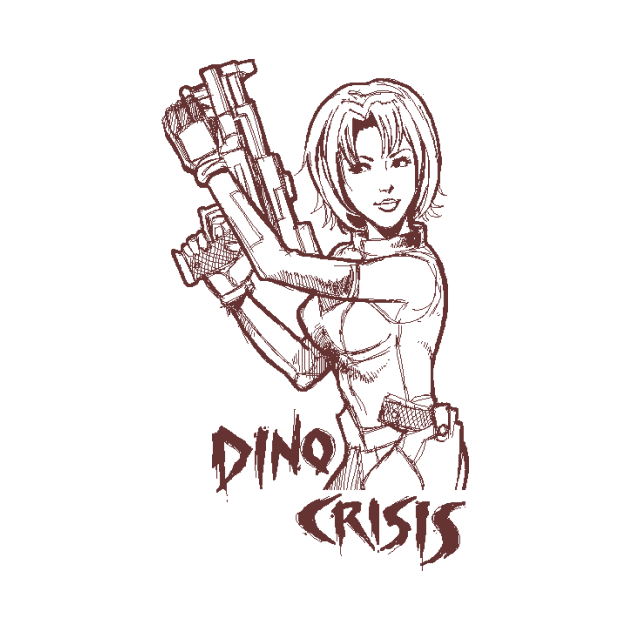 Dino Crisis Sketch by dposhirts