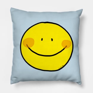 big smiley face Pillow