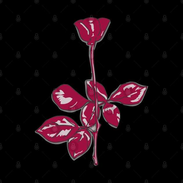 Depeche Mode Rose by Tandit Store