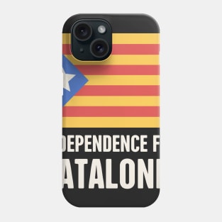 Independence For Catalonia Phone Case