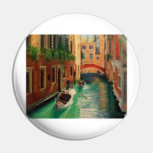 Venetian Gondoliers Pin