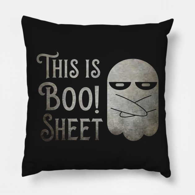 this is boo sheet Pillow by jaml-12