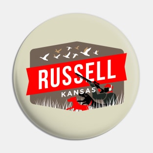Duck Season Russell Kansas Pin