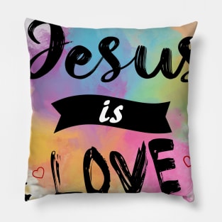 Jesus is love Pillow