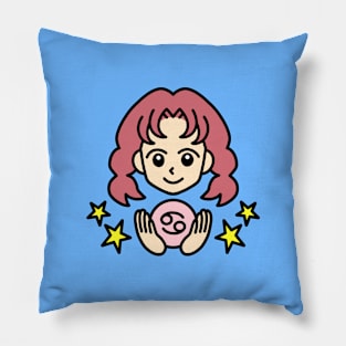 Cancer Zodiac Sign Pillow