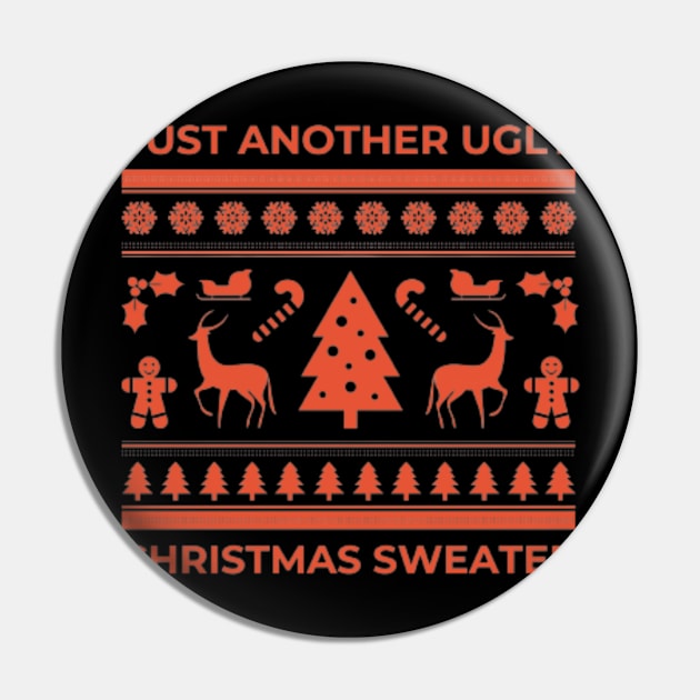 Just another ugly Christmas sweater Pin by THESHOPmyshp