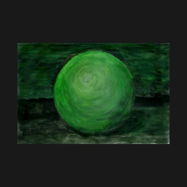 Green Ball by michaelasamples