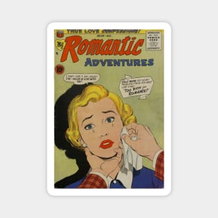 Vintage "Romantic Adventures" Cover Magnet