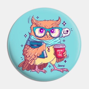 Know-It-Owl Pin