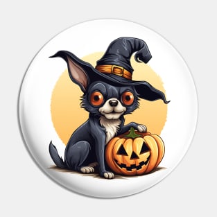 Halloween Chihuahua Dog #3 Pin