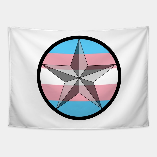 Lone Star Trans Pride! Tapestry by somekindofguru