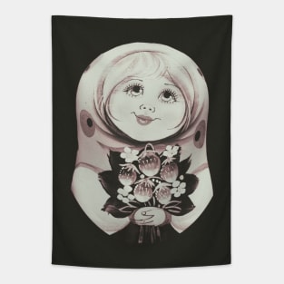 Matrioska doll in vintage style Tapestry