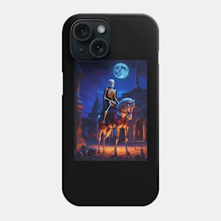 horseman skull Phone Case