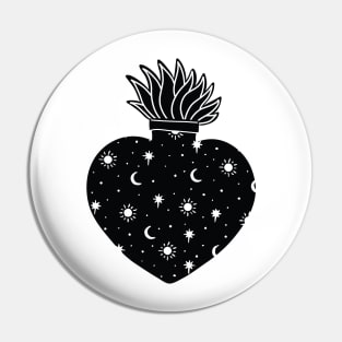 Cosmic Sacred Heart Pin