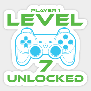 LEVEL 7 UNLOCKED Sticker by SAI335