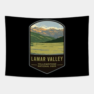 Lamar Valley Yellowstone National Park Tapestry