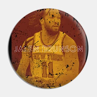 Jalen Brunson vintage Pin