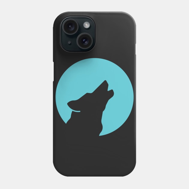 Howling Wolf Phone Case by bmaw