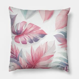 Tropical  Leaves Pillow