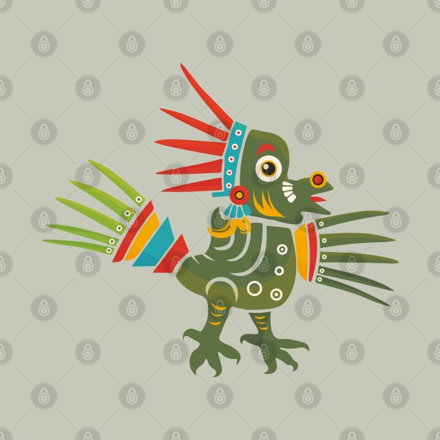 Aztec Bird by tatadonets