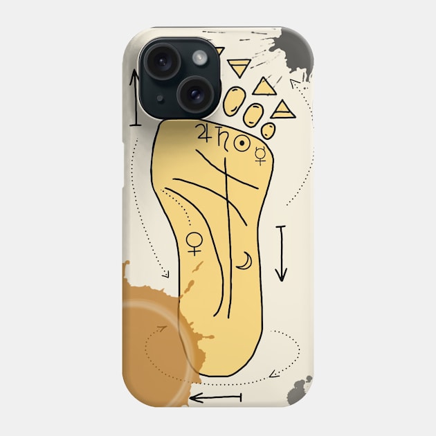 Foot Reading - Oddball Aussie Podcast Phone Case by OzOddball