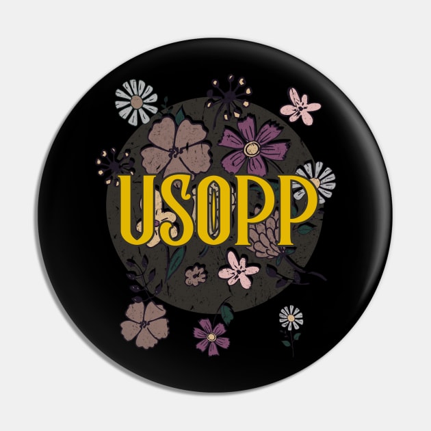 Aesthetic Proud Name Usopp Flowers Anime Retro Styles Pin by Kisos Thass