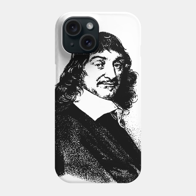 Rene Descartes Phone Case by olemanner