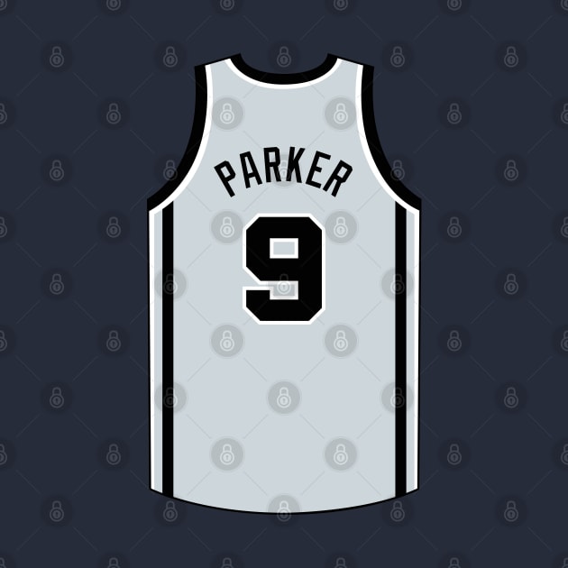 Tony Parker San Antonio Jersey Qiangy by qiangdade