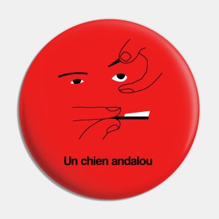 Un chien andalou minimalist art cinema poster design Luis Bunuel Salvador Dali Pin