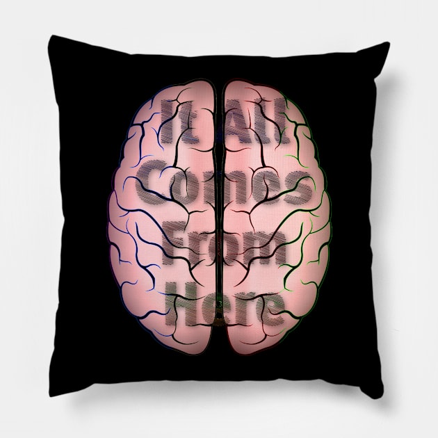 Creative process Pillow by Thisepisodeisabout