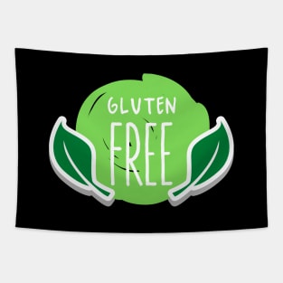 Green gluten free logo Tapestry