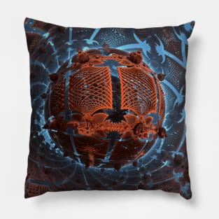 Wooden World Pillow