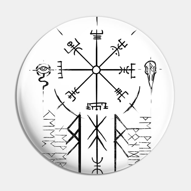 Vals Vegvisir Pin by Cleo Naturin