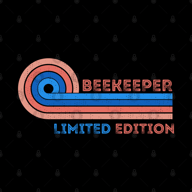 Beekeeper Limited Edition Retro Vintage - Present Ideas For Beekeeper by Pezzolano