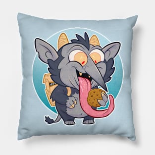 Carbed Up Krampus Pillow