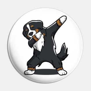 'Bernese Mountain Dog' Cool Dog Dab Dance Pin