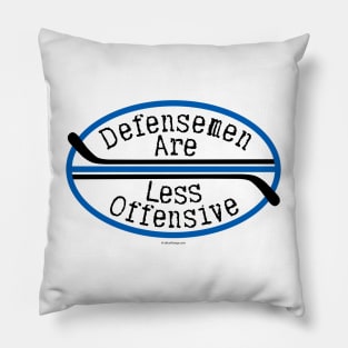 Hockey Defensemen are Less Offensive Pillow