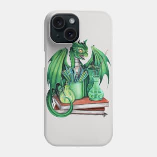 Artist's Pet Green Dragon Phone Case