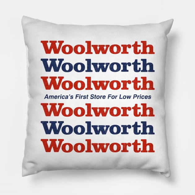 Woolworths Department Store Pillow by Turboglyde