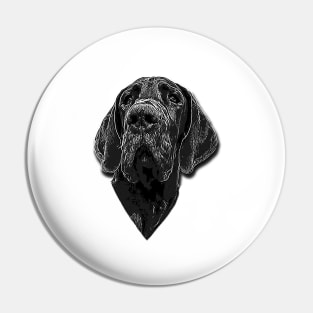 Great Dane Dog Elegance Pin