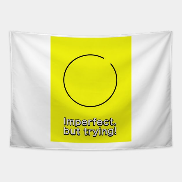 Imperfect Circle Tapestry by McCoqui's