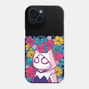 CatSoki WhiteCat Phone Case