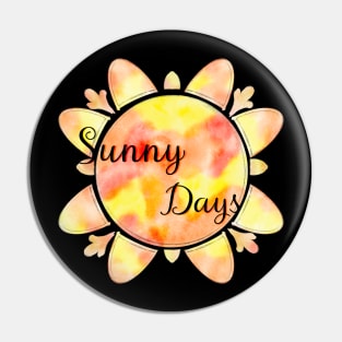 Sunny days Pin