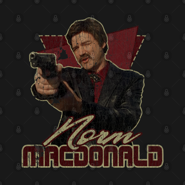 Discover Norm Macdonald Vintage Gun - Norm Macdonald - T-Shirt