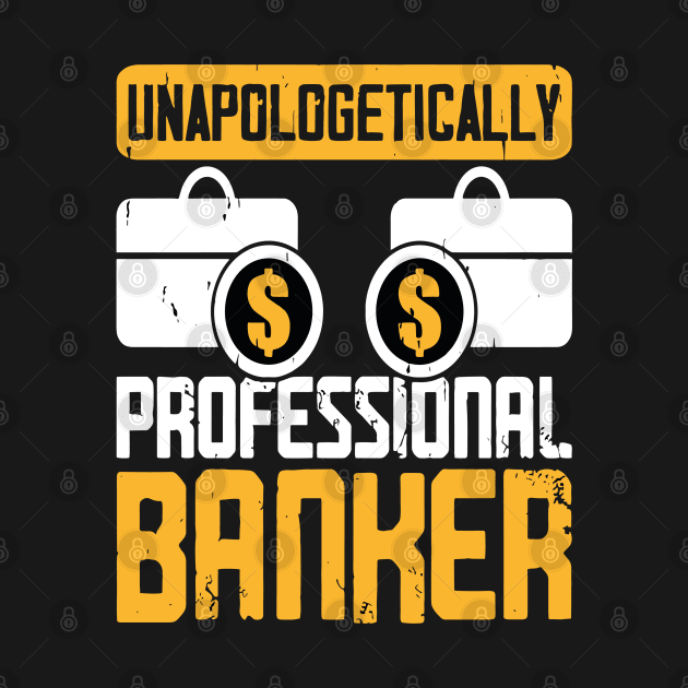 Funny Loan Officer Retro Vintage I'm a Banker by Wanderlust Creations