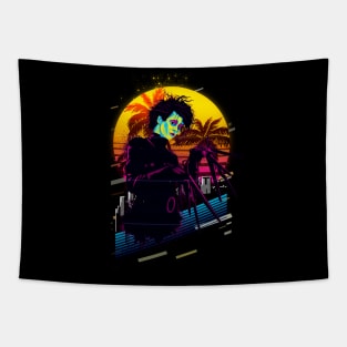 Graphic Vintage horror Mens Best Tapestry